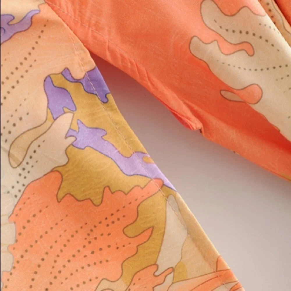 Mermaid Dreams Boho Kimono Duster Robe Coverup - Picture 13 of 14